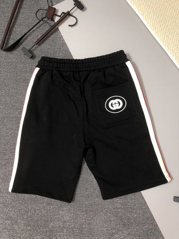 ブランドハーフパンツ角部分ディテール